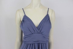 Lyss Loo Wanderlust Sweetheart Shift Spaghetti Strap Maxi Dress – Blue