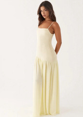 Park & Fifth Women&rsquo;s Pleated Strapless Daphne Maxi Dress Extra Small Peony Pink