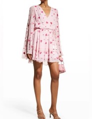 NWT Rococo Sand Tala Sequin Embellished Heart Mini Dress Size Small
