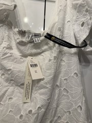 NWT Size XL – Extro&Vert Ada Flutter-Sleeve Broderie Midi Dress (NWT US$ 123)