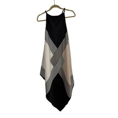 RACHEL Rachel Roy Sleeveless Halter Scarf Midi Dress Size XL Party Cocktail