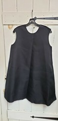 Roksanda Sleeveless Swing Dress  &lsquo;Fuji&rsquo; Colorblock Ruffle Hem Trapeze Large