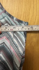 Maurices Womens Plus Size 2X Maxi Summer Dress Size 2 Crochet Lace Chevron Boho