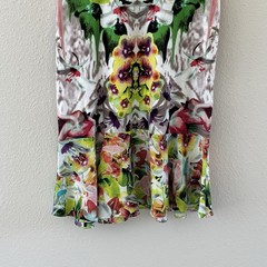 Prabal Gurung x Target First Date Print Drop Waist Dress Womens S Abstract Artsy