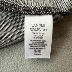 Mercer and Madison Dress Womens 8 Gray Mini Shift Sleeveless Office Cocktail