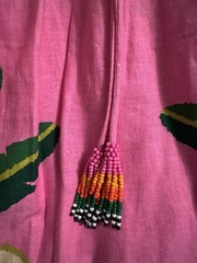 Farm Rio X Anthropologie Pink Leopard Forest Mini Dress Size XL Tropical NEW