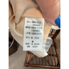 Miou Muse Womens Brown Cream Colorblock Faux Suede Checkerboard Mini Dress M NEW