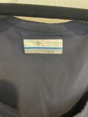 Women’s Colombia Anytime Casual Dress Lightweight Pockets Cinched Sides Medium
