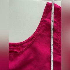 Fresh Produce linen cotton pink mini dress swim cover up vacation resort summer