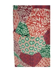 Anthony Richards VTG Boho Patchwork Red Green Mumu Patio Dress Women&rsquo;s Size 5X