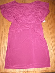 Nwt Womens Jessica Simpson Rhododendron Burgundy Dress Batwing Size 10 $98