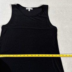 Hudson.Harper Dress Womens Medium Black White Color Block Tank Swing Stretch NWT
