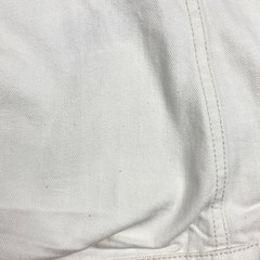 Everlane 100% Organic Cotton Herringbone Dress In White Sz XS Minimalist