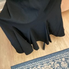 Vintage 90s Kathryn Conover LBD Cocktail Dress midi maxi pretty woman 12