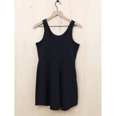 Peter Millar Nova Active Sleeveless Mini Dress Black Size Medium