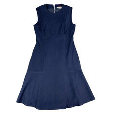 Louis Vuitton Uniforms Dress Women&rsquo;s 36 US 4 Blue Sleeveless Back Zip Authentic
