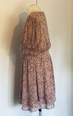 Papaya Pink Floral Lined Dress Size 18 Short Sleeve Summer