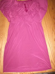 Nwt Womens Jessica Simpson Rhododendron Burgundy Dress Batwing Size 10 $98