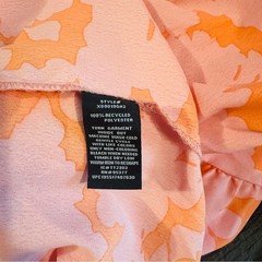 Social Standard by Sanctuary Pink Orange Floral Maxi Dress Medium