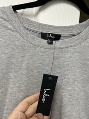 Lulus Effortless Approach Ruched Mini Dress Heather Grey NWT Size S