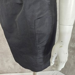 Miu Miu Black Crisscross Back Mini Wrap Back Dress IT40 Italy Designer Y2K
