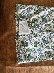 Brooks Brothers 346 Floral Sheath Sleeveless Round Neck Zip Knee Dress 6