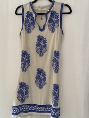 ISABEL MARANT ETOILE « Dita » Silk Noil Dress SZ 40 $535 Embroidered RARE!