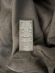 Halston Gathered Pleated Off The Shoulder Black Glittered Mini Dress Size 0 NWT