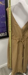 NWT $395 VINCE. Cross Back Dress Plus Size XXXL Viscose Stretch Mosswood NEW