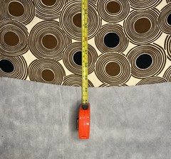 NWT Anne Klein Brown & Black Concentric Circle Print Sheath Dress Size 4