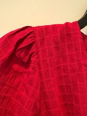 Mila Mae Women&rsquo;s Tiered Long Sleeve Maxi Dress Cranberry/Red Size XS New W/ Tags