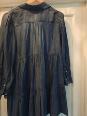NWT Long Sleeve Collared Button Down Knee Length Dress Bundle