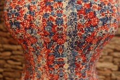 Warehouse Beautiful Vibrant Floral Dress With Cut Out Shoulder Detail Size 8