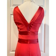 Kay Unger New York Evening Gown Coral Size 6 Wedding Guest Special Occasion Glam