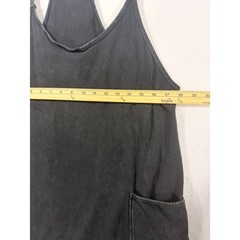 Free People Movement Hot Shot Mini Dress Women S Black Racerback Pockets