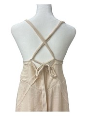 Wishlist Cream Spaghetti Strap Layered Mini Dress Size Small