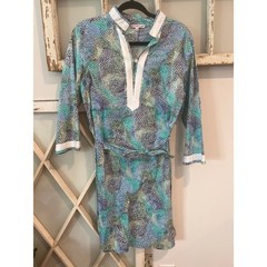 Peter Millar size medium cotton belted dress