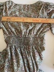 Altar’d State Boho Floral Cottagecore Prairie Coquette Maxi Dress Size Small