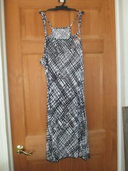 Womens Lightweight Midi Dress Size L, Adjustable Straps, NWT