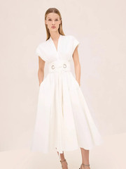 ALEXIS Riviera Dress in White