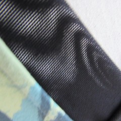 Title Nine Dress S Blue Graphic Sheer Inset Zip Pockets Suplex Nylon Black