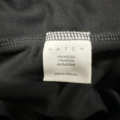 HATCH Maternity Women&rsquo;s THE VIRGINIA SEEMED DRESS Black Viscose $248 NEW