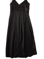 Sofia Jeans By Sofia Vergara Carly Midi Black Slip Dress Mid Calf Length Medium