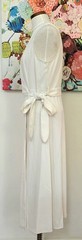 NWT Mango MNG White Wrap Dress Sleeveless Midi Side Tie Women&rsquo;s Size 8 US/L EU