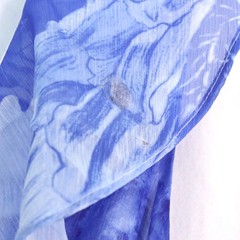 Tommy Bahama Island Blooms Maxi Summer Dress In Blue Floral Print Women&rsquo;s Size S