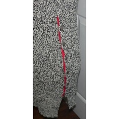 John + Jenn Womens Bodycon Side Snap Sweater Dress In Marbled Black & White $235
