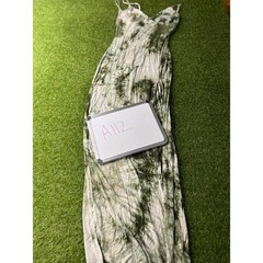 fashion nova small Tie-Dye Maxi Dress with Adjustable Straps