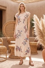 Johnny Was Workshop Alexa Bias Dolman Dress W36425-7 *