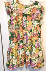 Haptics Holly Harper Multicolor Floral Babydoll Dress Pockets – see measurements