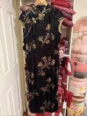 A31 Elegant High-End Improved Cheongsam Dress 2026 New Chinese Style Vintage Ret